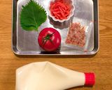 簡単おいしい！お好み焼き味のトマトサラダ作り方1写真