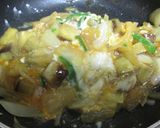 焼き肉のたれで♡とろとろ茄子玉ねぎ丼作り方7写真