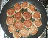 レンコン・ひき肉の簡単肉詰め♪はさみ焼き作り方8写真