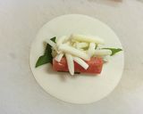 餃子の皮でじゃがカマしそチー♪作り方4写真