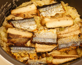 秋刀魚と白ねぎの炊き込みご飯作り方7写真