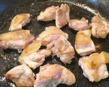 かぼちゃと鶏肉の甘辛煮作り方2写真