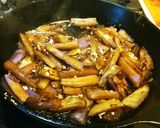茄子の桜エビ炒め、アジアン風味♪作り方6写真