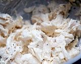 ノンオイルアボマヨでしっとりチキンサンド作り方3写真