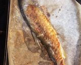 クッキングシートで焼く☆鮎の塩焼き作り方3写真
