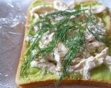 ノンオイルアボマヨでしっとりチキンサンド作り方5写真