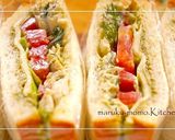 ノンオイルアボマヨでしっとりチキンサンド作り方10写真
