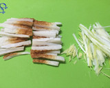 ちくわとネギの酢味噌和え作り方2写真