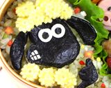 モコモコ♡ひつじのショーン キャラ弁作り方5写真