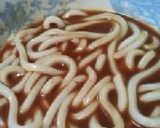 「京都の冷やしカレーうどん」の真似です。作り方9写真