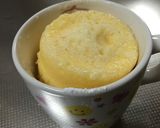 マグカップで蒸しパン♪作り方3写真