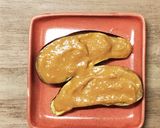 奈良漬の味噌で♪簡単茄子の味噌チーズ焼き作り方3写真