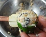 ピーマンの豆腐バーグ詰め作り方6写真