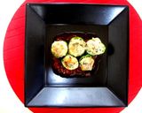 ピーマンの豆腐バーグ詰め作り方11写真