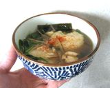 湯豆腐の残り雑煮作り方7写真