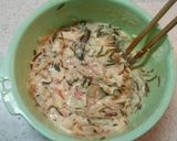 切り干し大根リメイクでお好み焼き作り方3写真