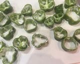 タレ無で食べて✩ピーマン肉詰め｡:°ஐ♡作り方3写真