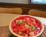 スイカまるごとスイカパンチ!作り方4写真