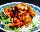 鶏皮のピリ辛炒め！作り方7写真