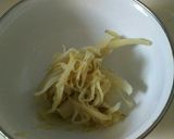 麺つゆ氷でひらひらごぼうの味噌マヨうどん作り方4写真