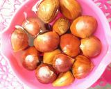 炊飯器で簡単☆栗おこわ作り方1写真