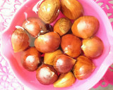 炊飯器で簡単☆栗おこわ作り方1写真