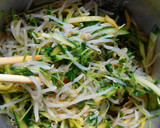 簡単♪豆苗ともやしとキュウリの酢の物作り方7写真