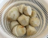 簡単♡ぷりぷりっイカと里芋の煮物作り方2写真