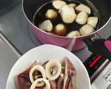 簡単♡ぷりぷりっイカと里芋の煮物作り方7写真