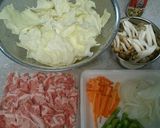 豚肉とキャベツのオイスターソース炒め作り方1写真