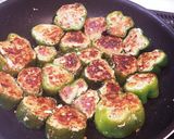 タレ無で食べて✩ピーマン肉詰め｡:°ஐ♡作り方11写真