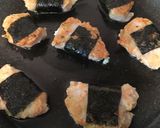 節約☆カニ入りすり身で磯辺焼き♡作り方3写真