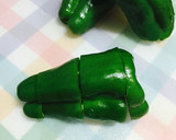 油不使用♡簡単！ピーマンの肉詰め作り方1写真