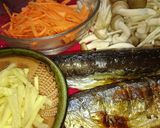 秋旨っ♪サンマとキノコの味わいごはん作り方4写真