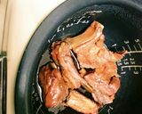 炊飯器で簡単!骨付き豚の煮込み作り方5写真