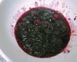 レンジde即席ブルーベリーソース作り方1写真