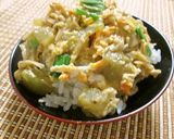 焼き肉のたれで♡とろとろ茄子玉ねぎ丼作り方10写真