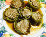 油不使用♡簡単！ピーマンの肉詰め作り方7写真