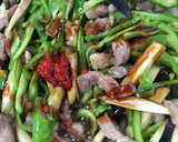 豚肉とピーマンと茄子の中華風黒酢炒め作り方6写真