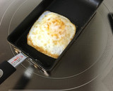 二つ折りにしない お弁当目玉焼き〜☆作り方2写真