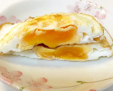 二つ折りにしない お弁当目玉焼き〜☆作り方4写真