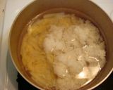 白菜のぽん酢粥作り方4写真