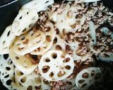 シャキシャキレンコンとはるさめの甘辛煮作り方1写真