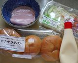 ローソンでお安くマヨデリポケサン作り方1写真