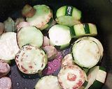 アスパラお浸しとズッキーニチーズ焼き作り方4写真