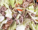 ん〜♡うまい！！豚肉と野菜の味噌炒め作り方5写真