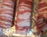簡単な大葉とチーズの豚バラの肉巻き作り方3写真