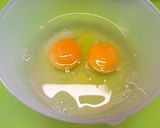 *レンジで炒り卵*作り方1写真