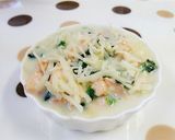 離乳食中期～☆鮭とほうれん草のドリア作り方5写真