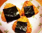 三角形のかわいい形☆コロッケのおにぎり作り方7写真
